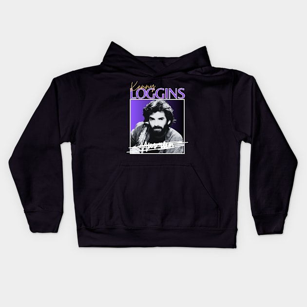 Kenny loggins///original retro Kids Hoodie by DetikWaktu